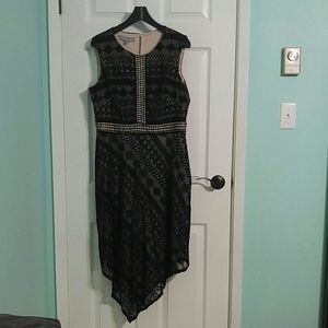 Maggy London for Melanie Lynne Midi Cocktail Dress